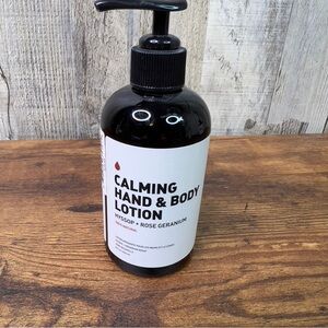 Way Of Will Calming Hand & Body Lotion Hyssop & Rose Geranium 100% Natural